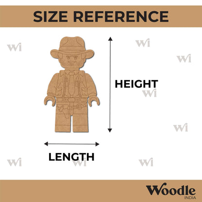 Lego Man Pre Marked MDF Design 1