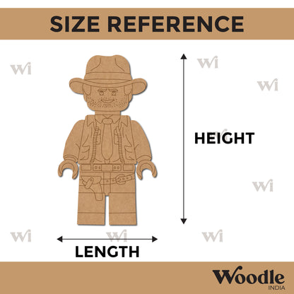 Lego Man Pre Marked MDF Design 1