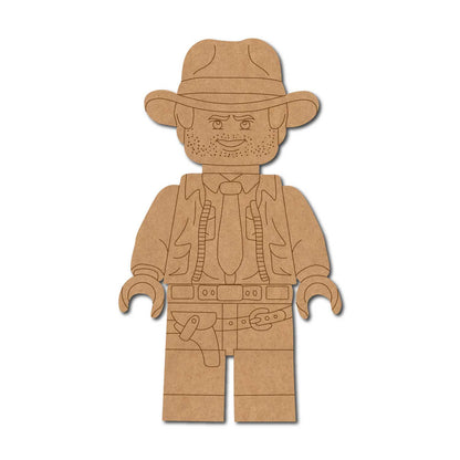 Lego Man Pre Marked MDF Design 1