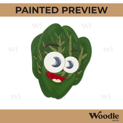 Lettuce Pre Marked MDF Design 1