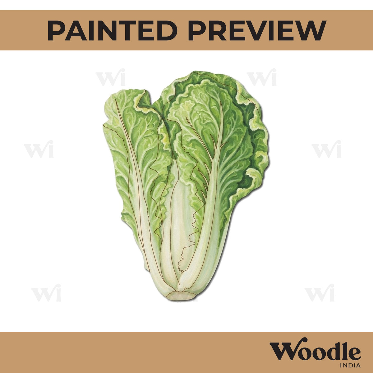 Lettuce Pre Marked MDF Design 2