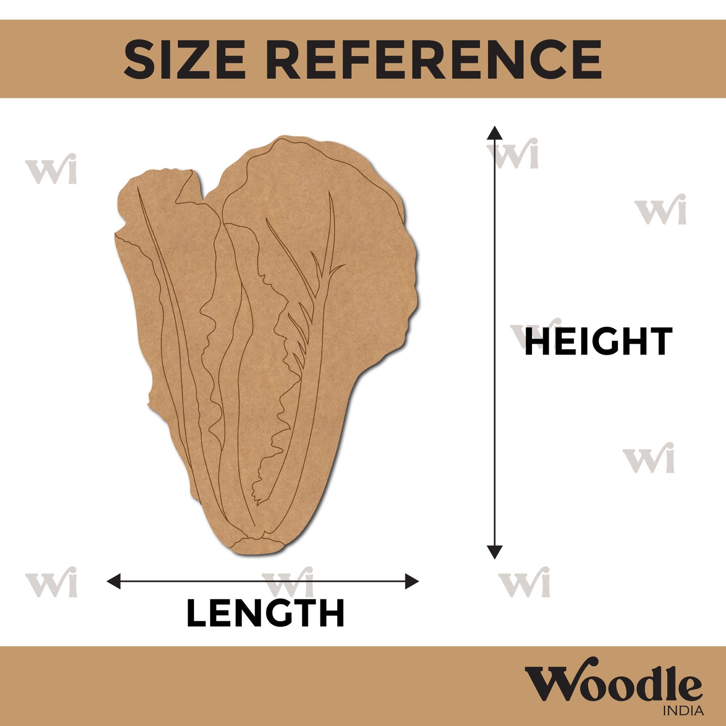 Lettuce Pre Marked MDF Design 2