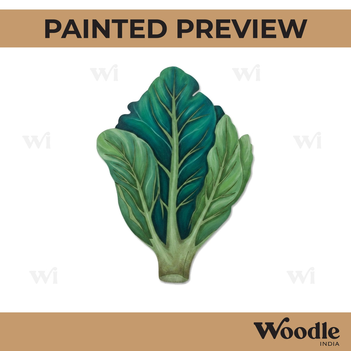 Lettuce Pre Marked MDF Design 3
