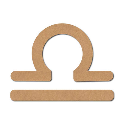 Libra Zodiac Sign Cutout MDF Design 2