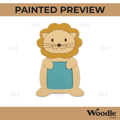 Lion Frame Pre Marked MDF Design 1