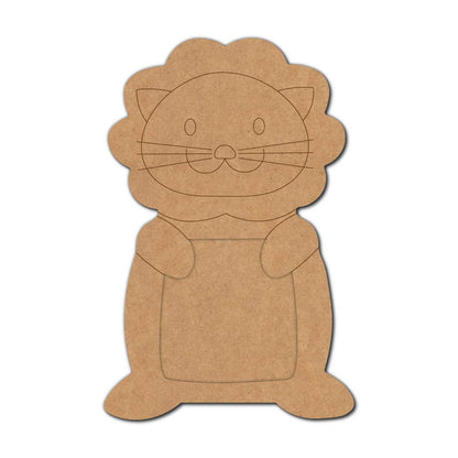 Lion Frame Pre Marked MDF Design 1