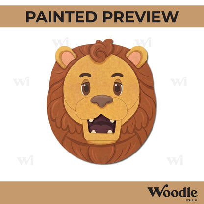 Lion Pre Marked MDF Design 10