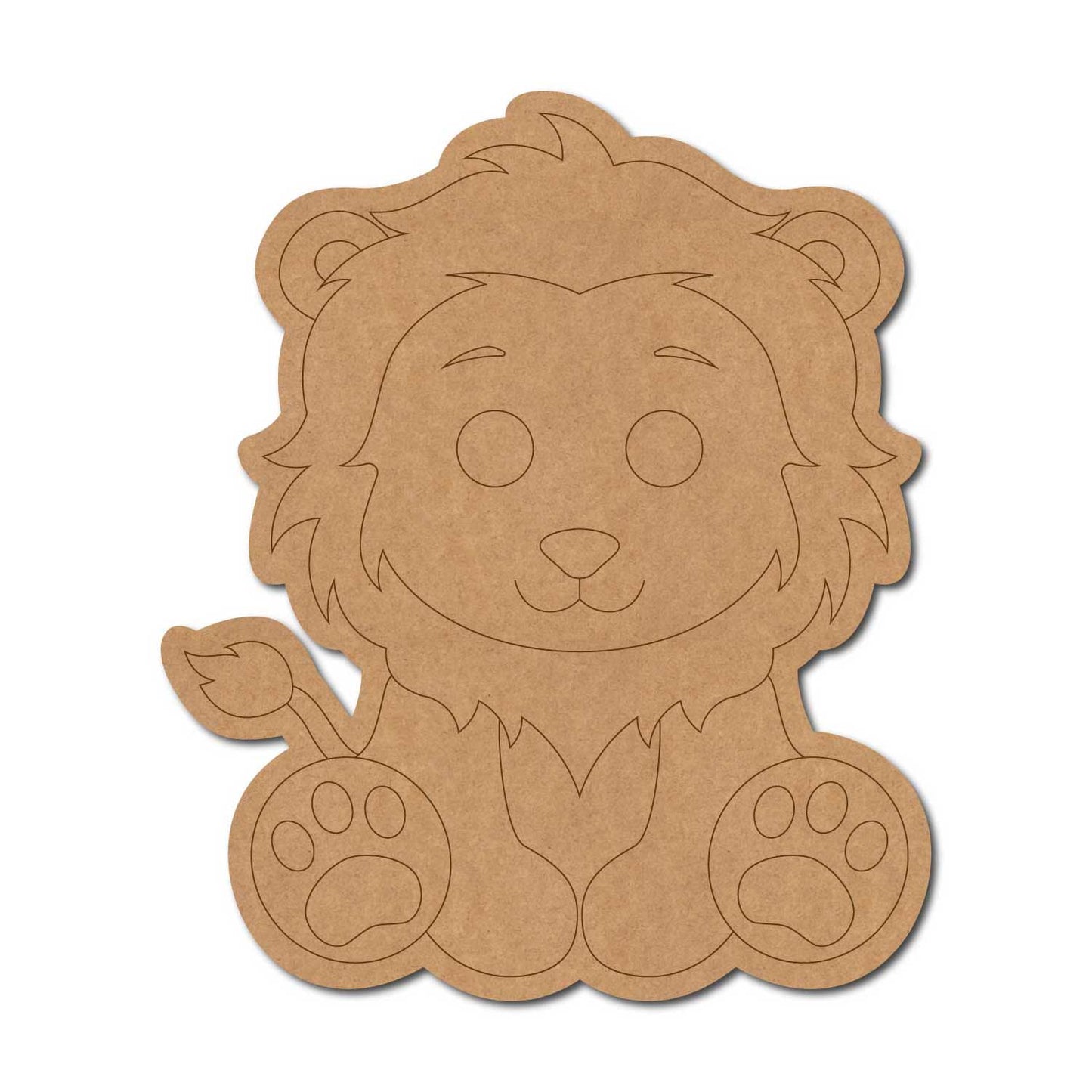 Lion Pre Marked MDF Design 12