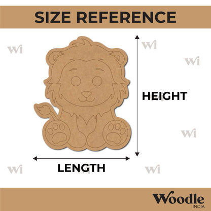 Lion Pre Marked MDF Design 12