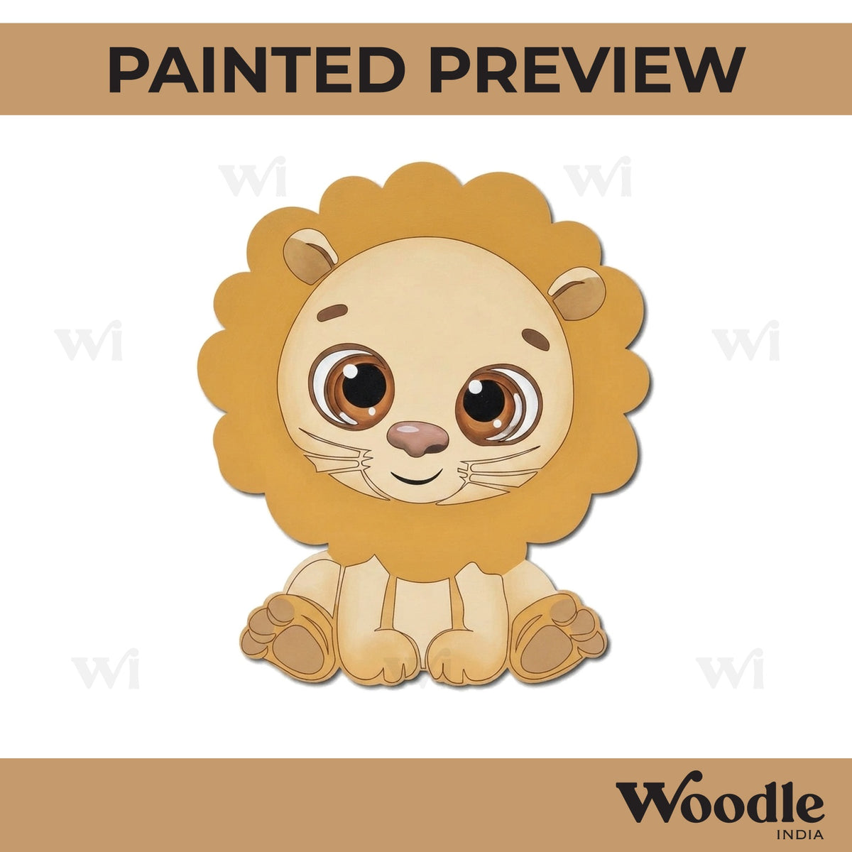 Lion Pre Marked MDF Design 13