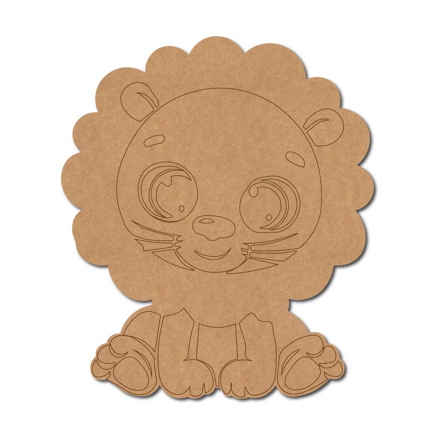 Lion Pre Marked MDF Design 13