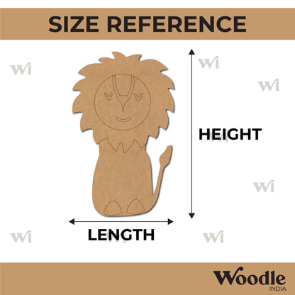 Lion Pre Marked MDF Design 14