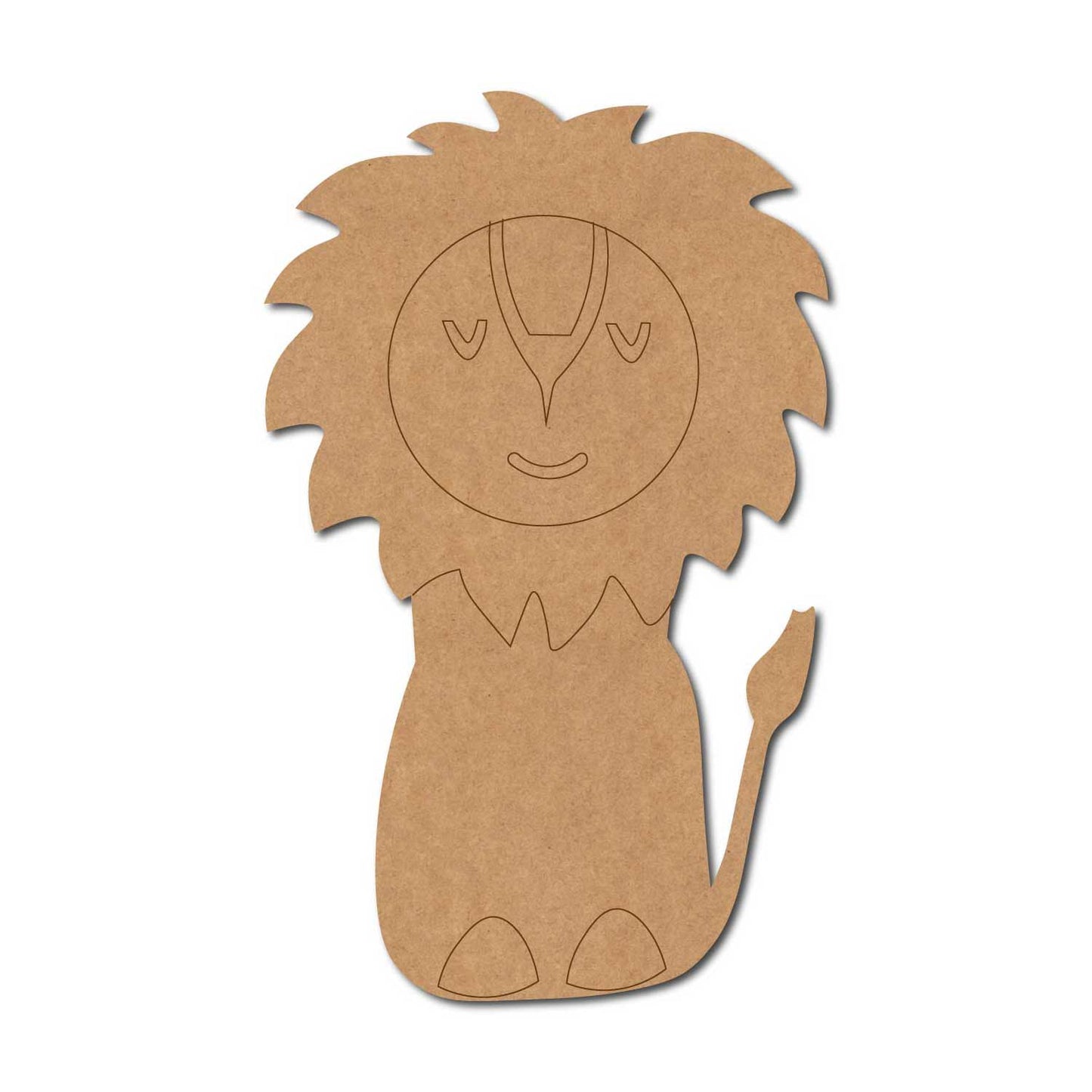 Lion Pre Marked MDF Design 14