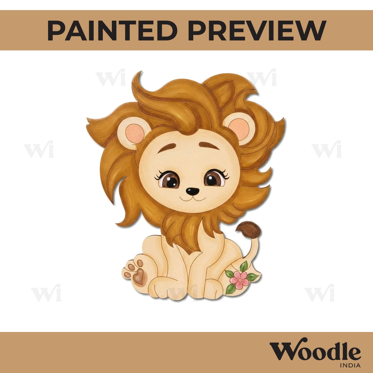 Lion Pre Marked MDF Design 16