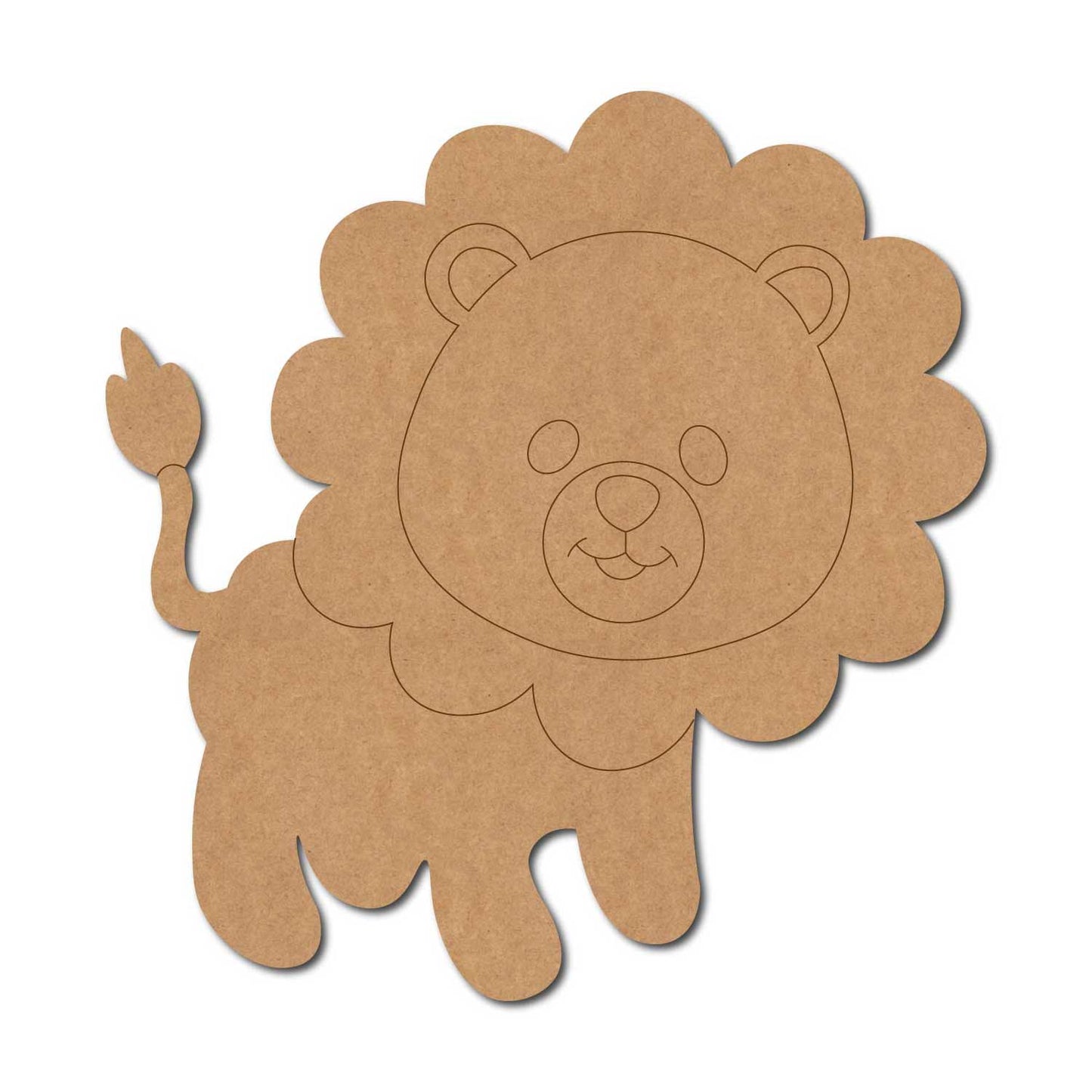 Lion Pre Marked MDF Design 17