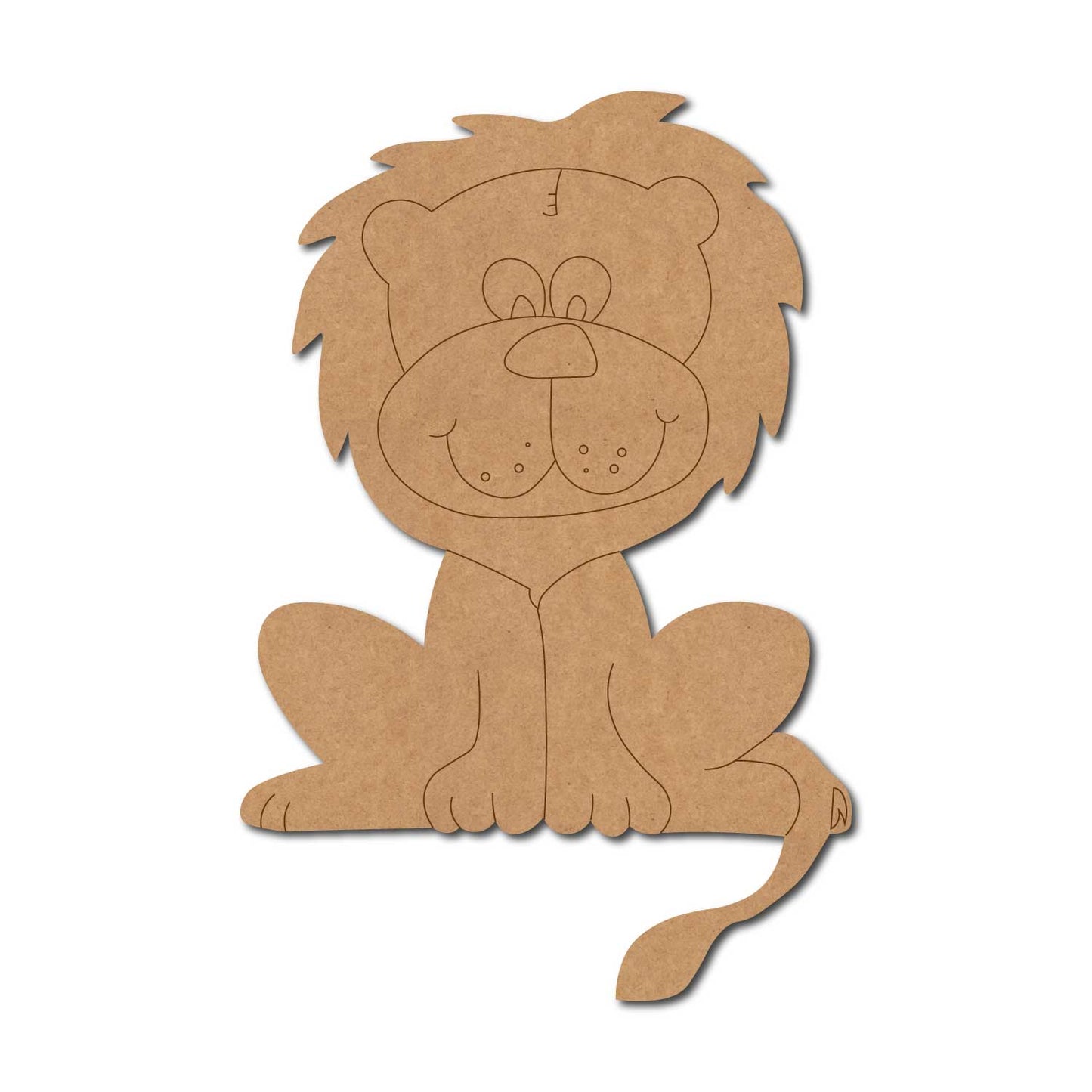 Lion Pre Marked MDF Design 18