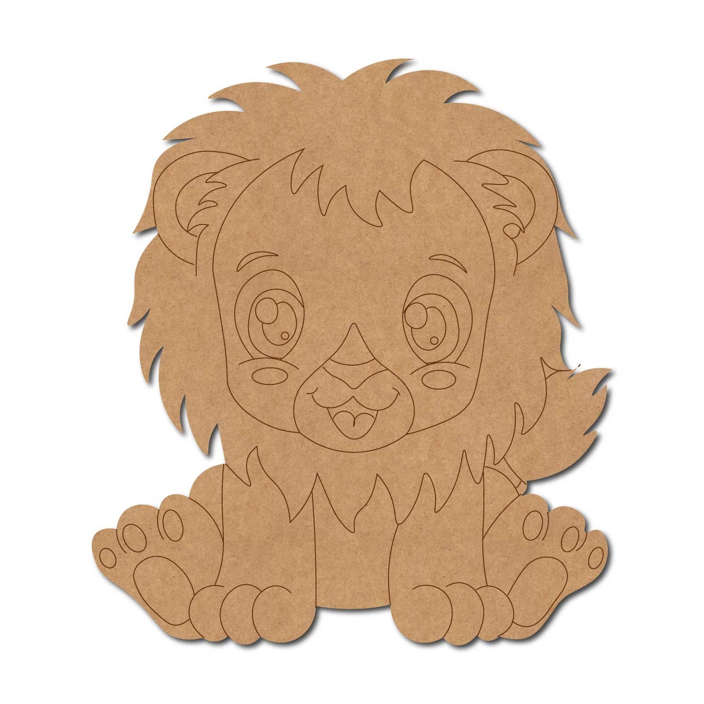 Lion Pre Marked MDF Design 19