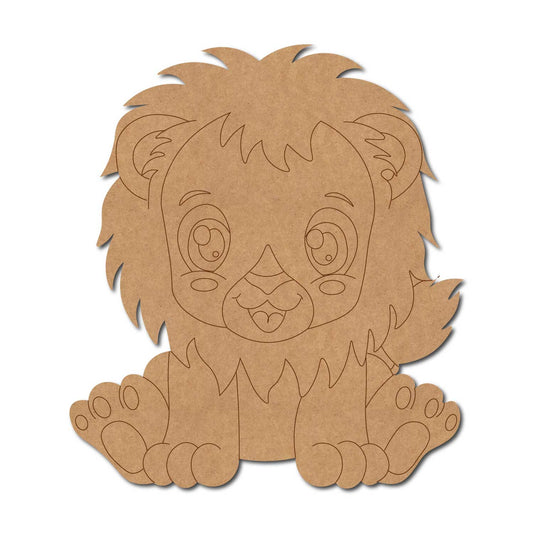 Lion Pre Marked MDF Design 19