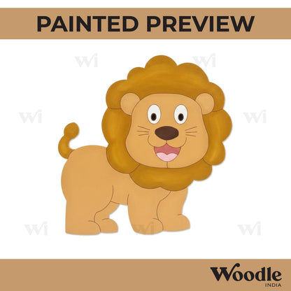 Lion Pre Marked MDF Design 2