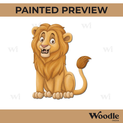 Lion Pre Marked MDF Design 3