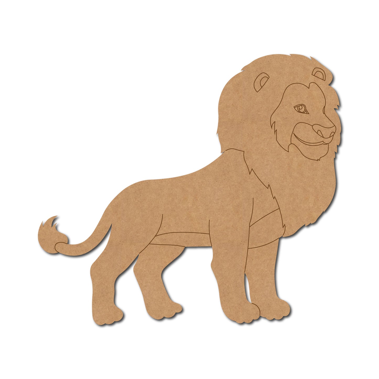Lion Pre Marked MDF Design 5