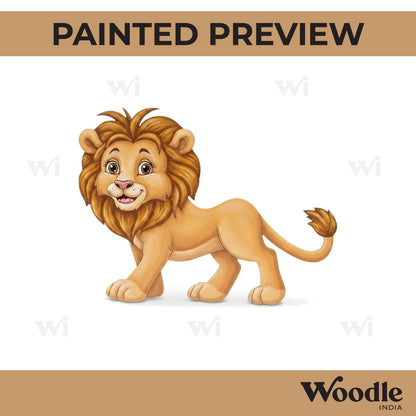 Lion Pre Marked MDF Design 7