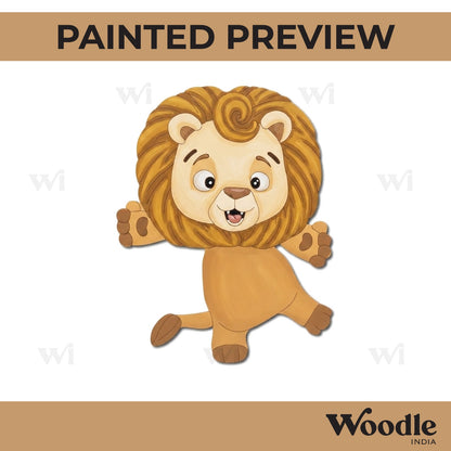 Lion Pre Marked MDF Design 9