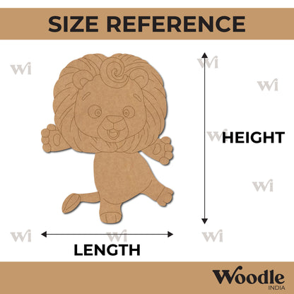Lion Pre Marked MDF Design 9