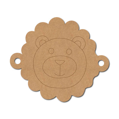 Lion Rakhi Pre Marked MDF Design 1