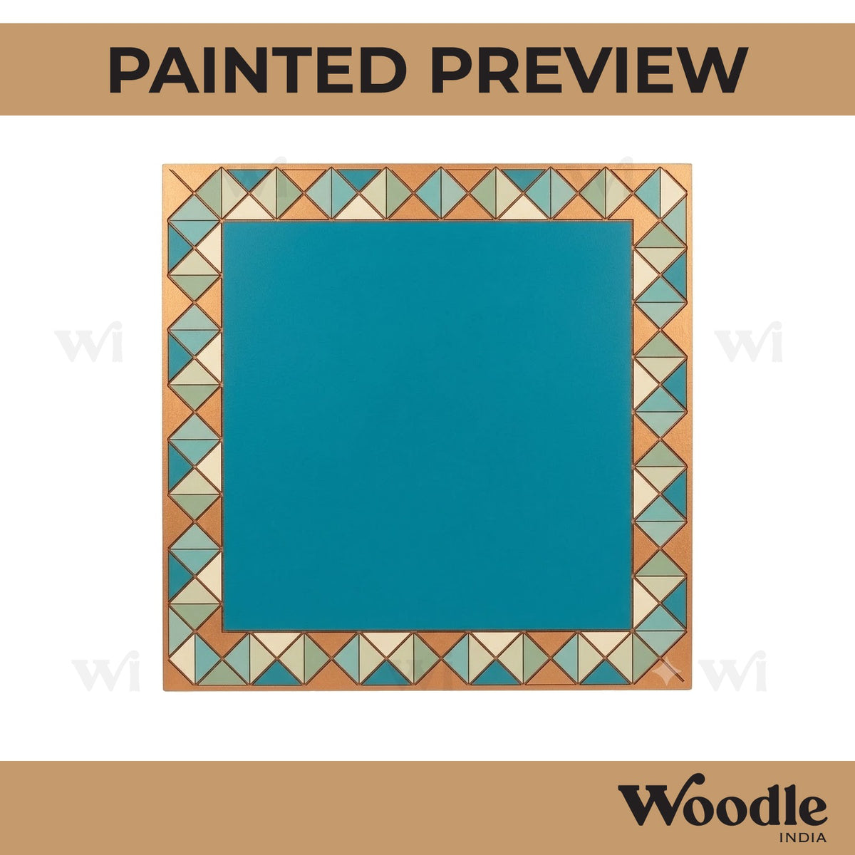 Lippan Art Pre Marked Square MDF Design 1