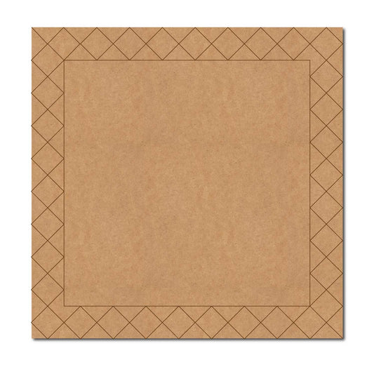 Lippan Art Pre Marked Square MDF Design 1