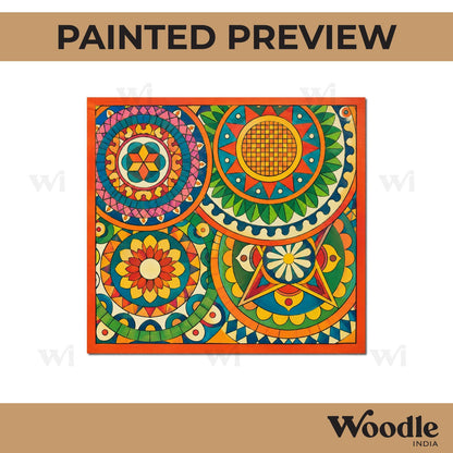 Lippan Mandala Pre Marked Base MDF Design 1