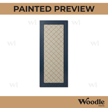 Lippan Rectangle Jali Pattern Pre Marked MDF Design 1