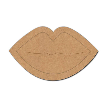 Lips Two Layered Base MDF Design 1