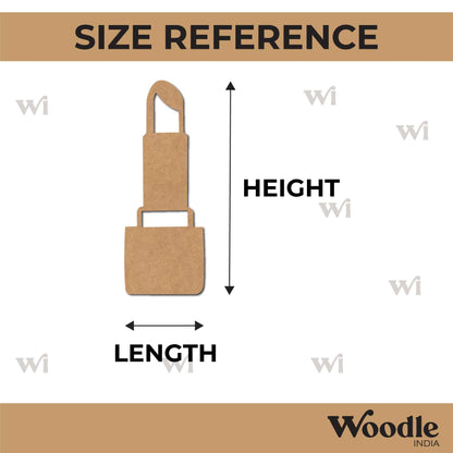 Lipstick Cutout MDF Design 1