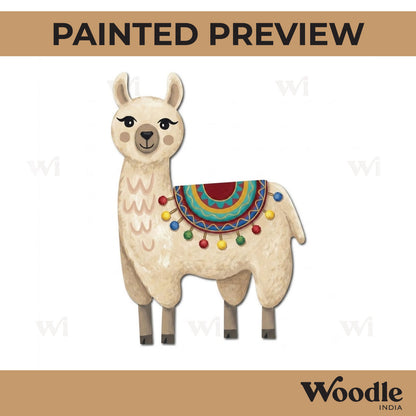 Llama Pre Marked MDF Design 1