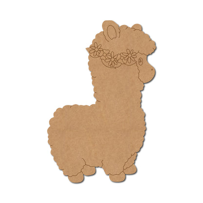 Llama Pre Marked MDF Design 2