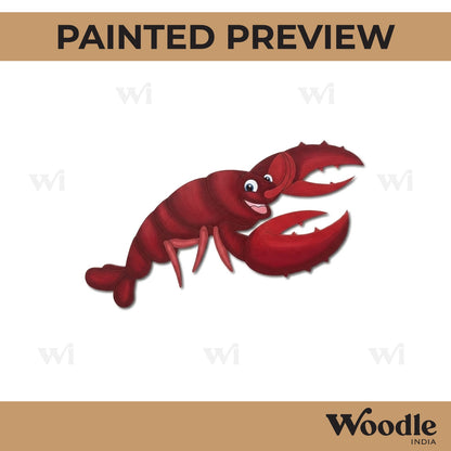 Lobster Pre Marked MDF Design 1
