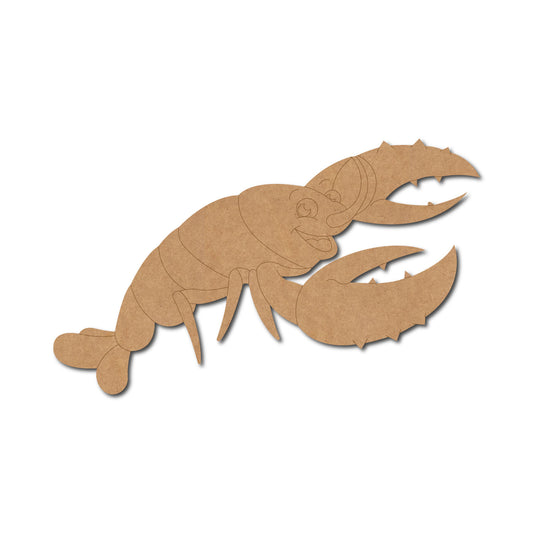 Lobster Pre Marked MDF Design 1