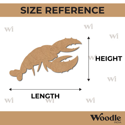 Lobster Pre Marked MDF Design 1