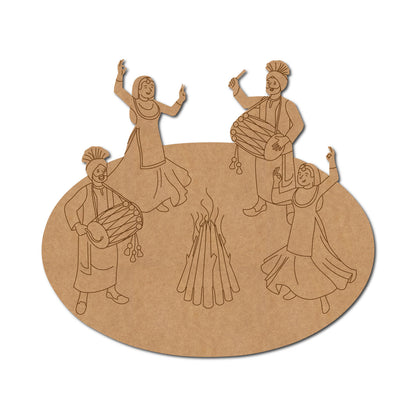 Lohri Base Pre Marked MDF Design 1