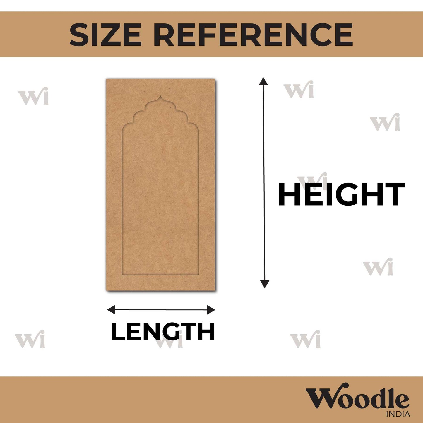 Long Jharokha MDF Design 1