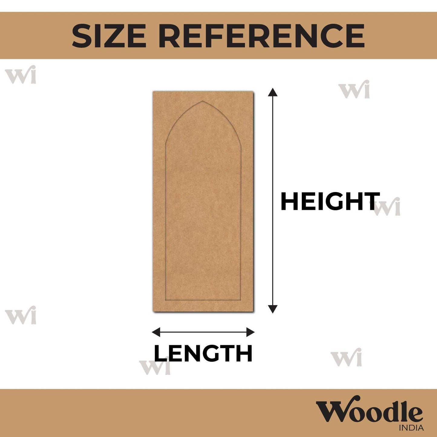 Long Jharokha MDF Design 2
