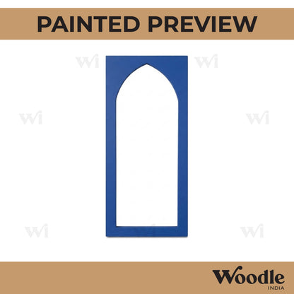 Long Jharokha Window Cutout MDF Design 1