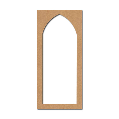 Long Jharokha Window Cutout MDF Design 1