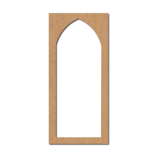 Long Jharokha Window Cutout MDF Design 1