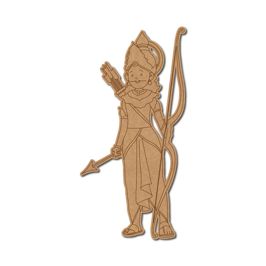 Lord Arjuna Pre Marked MDF Design 1