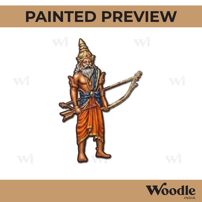 Lord Bhishma Mahabharata Pre Marked MDF Design 1
