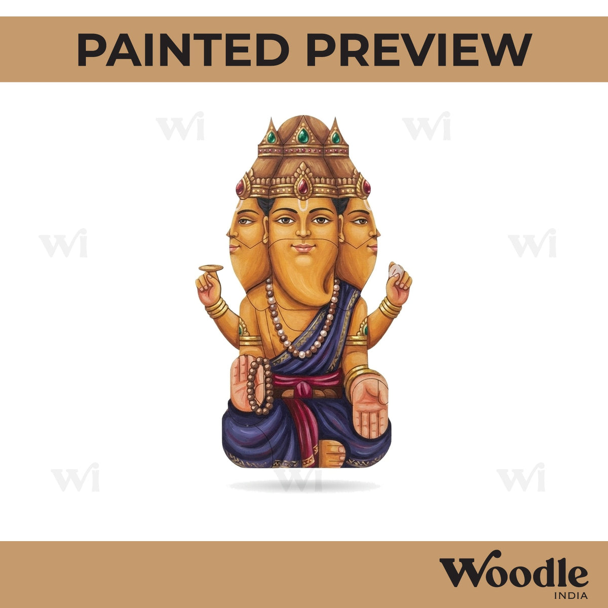 Lord Brahma Pre Marked MDF Design 1