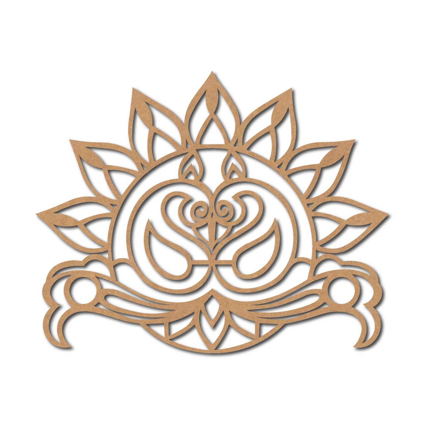 Lord Jagannath Ji Mandala Cutout MDF Design 1